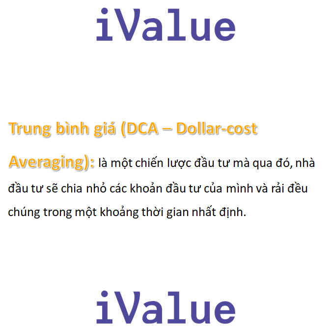 Định nghĩa chiến lược trung bình giá DCA