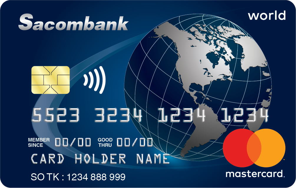 Thẻ tín dụng Sacombank World MasterCard-finpedia