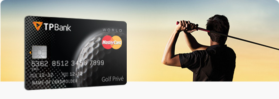 Thẻ tín dụng TPBank World MasterCard Golf Privé-finpedia