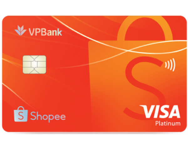Thẻ tín dụng VPBank Shopee Platinum