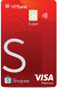 Thẻ tín dụng VPBank Super Shopee Platinum