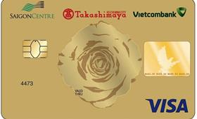 Thẻ tín dụng Vietcombank Takashimaya Visa