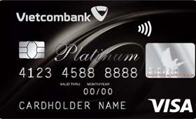 Thẻ tín dụng Vietcombank Visa Platinum