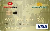 Thẻ tín dụng Vietnam Airlines Techcombank Visa Gold-finpedia