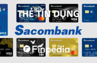 Tổng hợp danh sách 12 thẻ tín dụng Sacombank