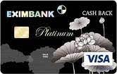 Thẻ tín dụng Eximbank Visa Platinum Cash Back