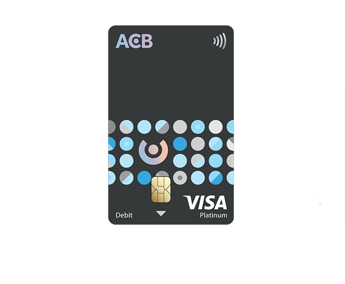 Thẻ ghi nợ ACB Visa Platinum Debit