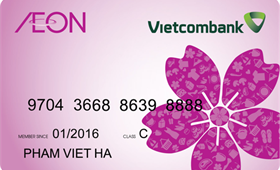 Thẻ ghi nợ Vietcombank AEON