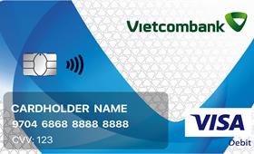 Thẻ ghi nợ Vietcombank Connect T24 Visa ECard