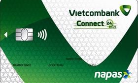 Thẻ ghi nợ Vietcombank Connect24