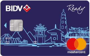 Thẻ ghi nợ quốc tế BIDV MasterCard Ready