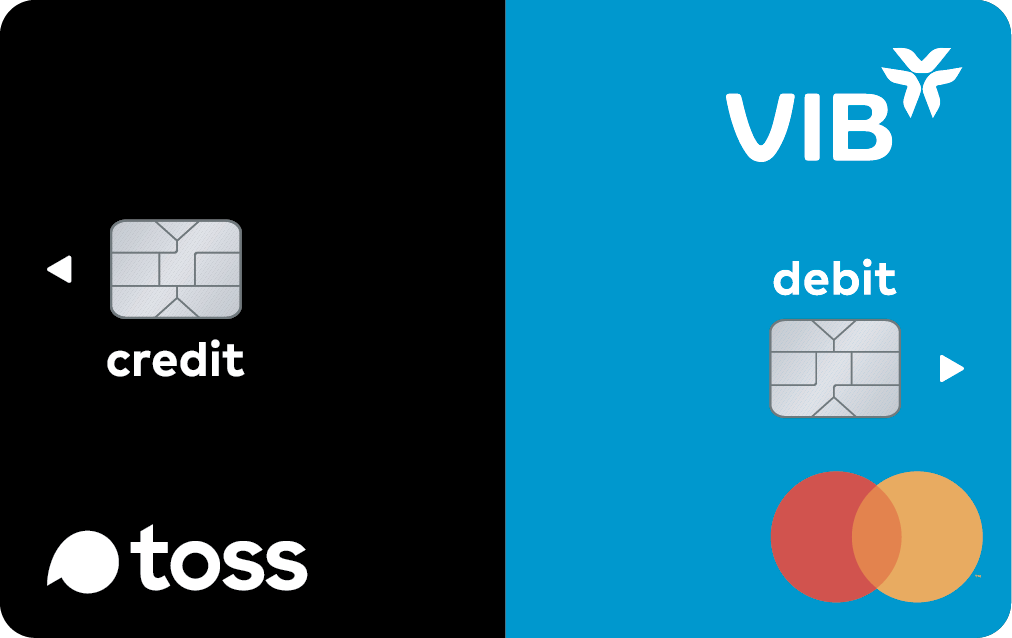 Thẻ ghi nợ quốc tế VIB Toss 2in1