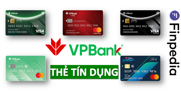 danh sách thẻ tín dụng vpbank - finpedia