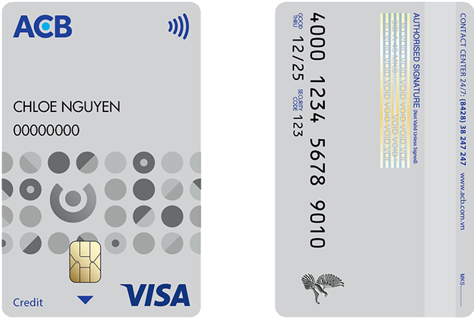 Thẻ tín dụng ACB Visa Digi-finpedia