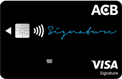 Thẻ tín dụng ACB Visa Signature-finpedia